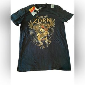 Funko Son of Zorn black mens T-shirt. Size small. NWT